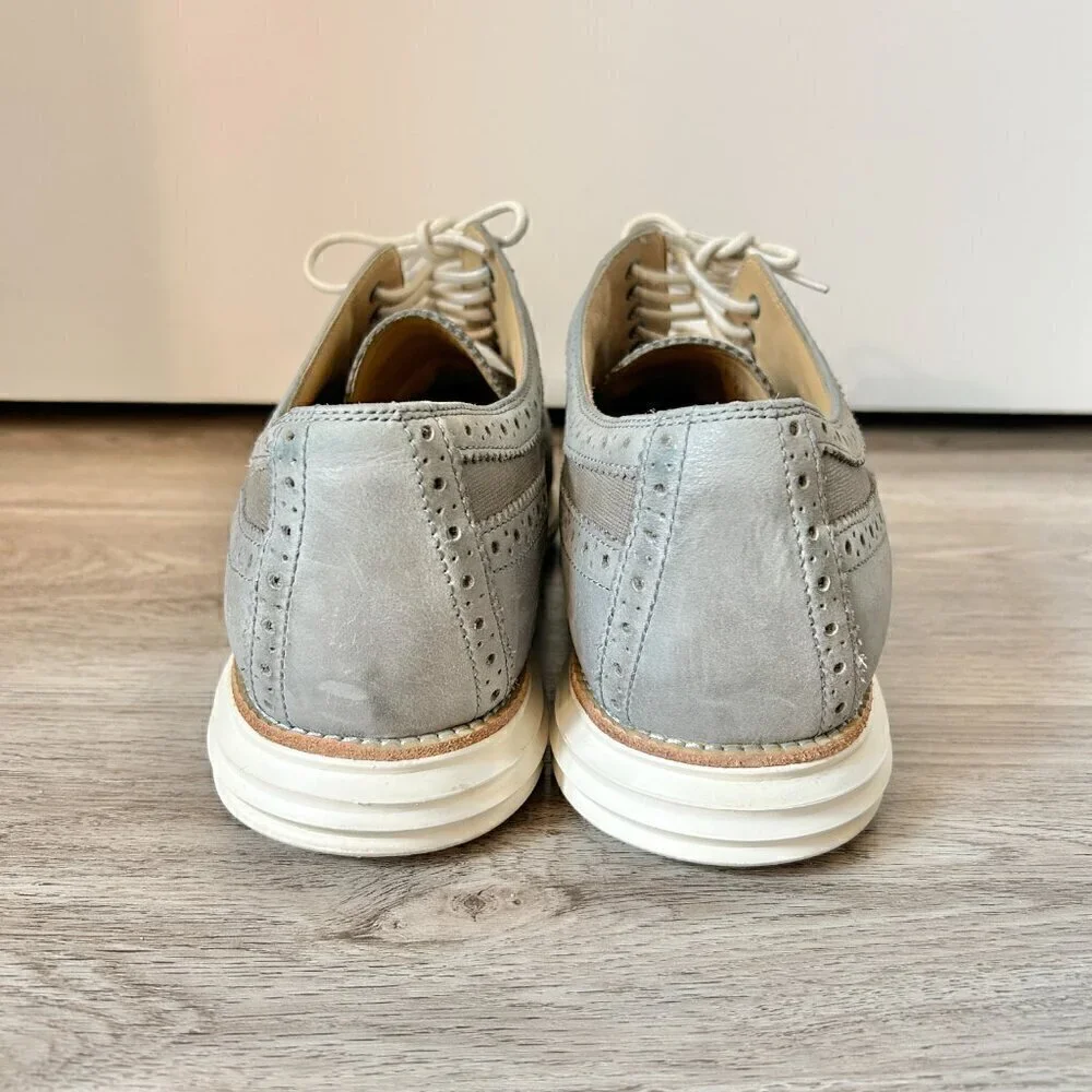 Cole Haan Men's Lunargrand Long Wing Oxfords Size 12